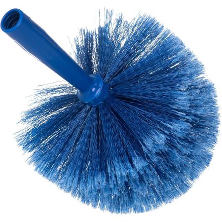 Carlisle Foodservice Carlisle Flo-Pac Round Duster With Soft Flagged PVC Bristles, Blue - 36340414 36340414